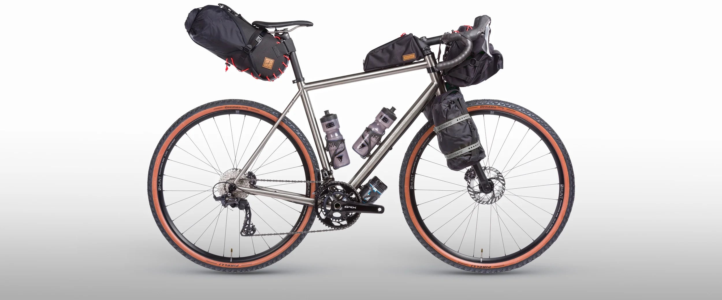 Fully equipped Enigma Escape gravel bike