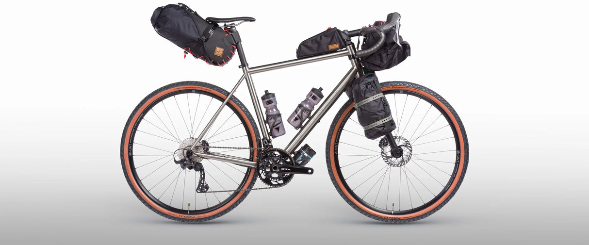 Fully equipped Enigma Escape gravel bike
