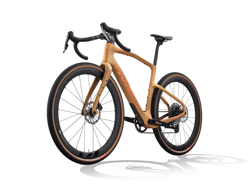 Wooden bicycle on a white background