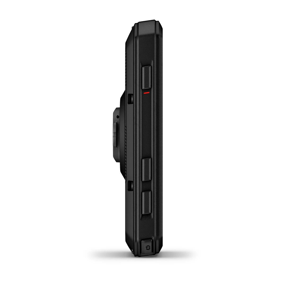Side profile of the Garmin Edge 1060 showing the side buttons