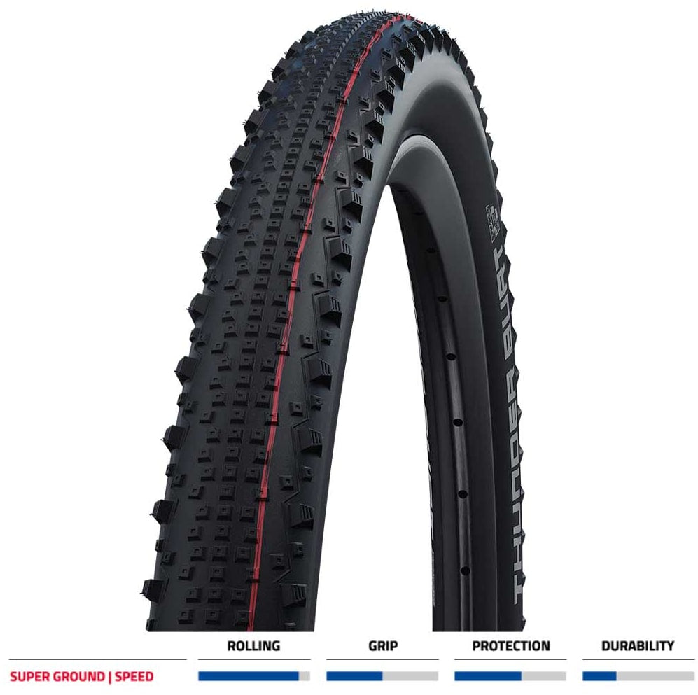 Schwalbe Thunder Burt Super Ground TLE Folding Black 29 x 2.25 Tyre