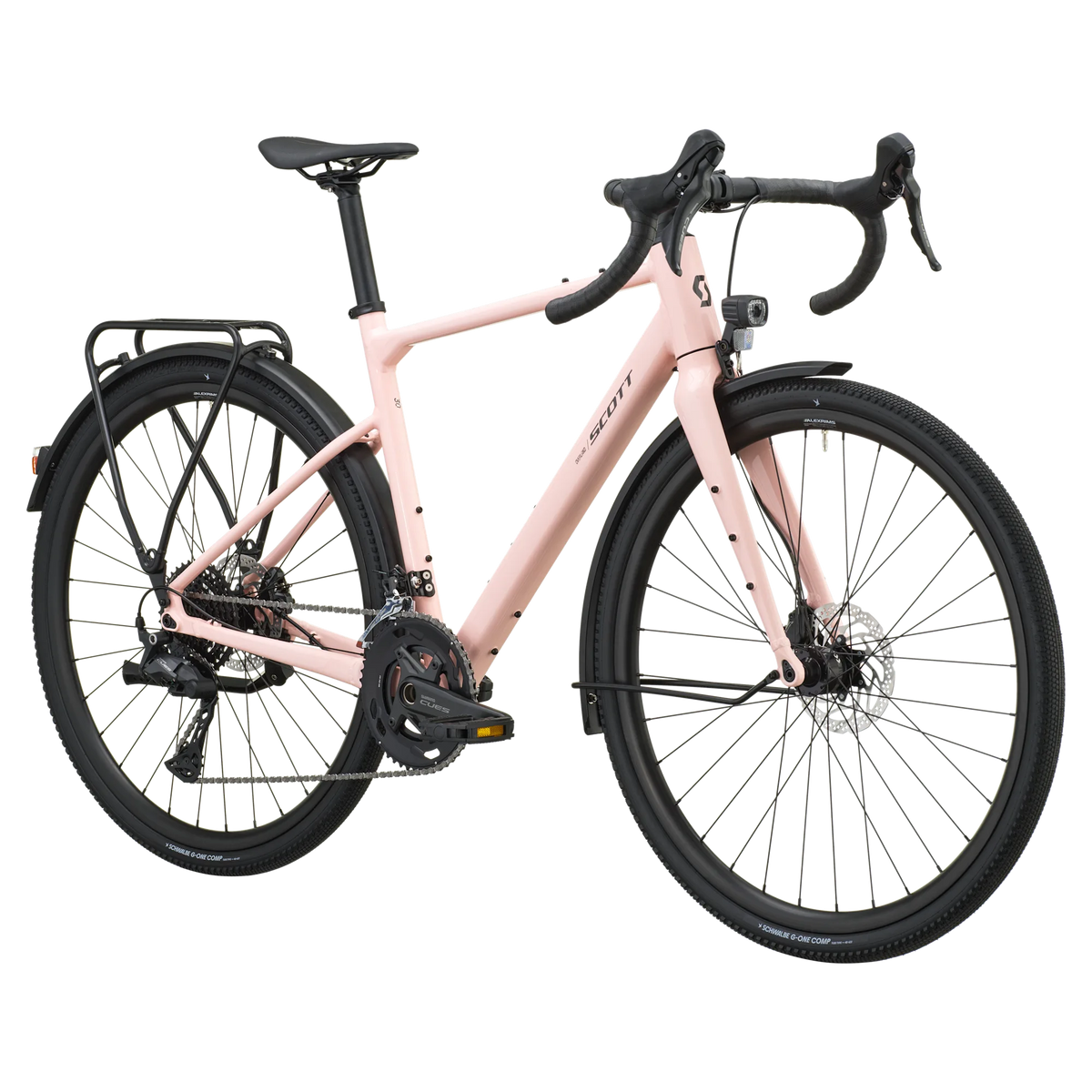 Scott Overland 30 gravel bike, dogwood pink