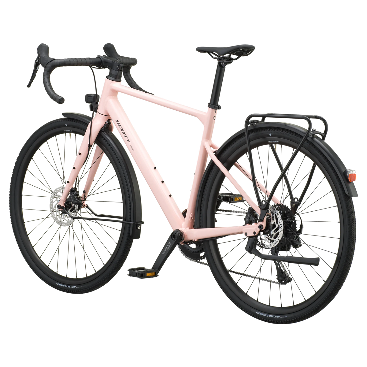 Scott Overland 30 gravel bike, dogwood pink