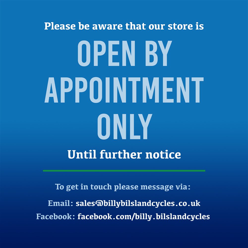 Appointment Only - Billy Bilsland Cycles