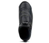 Top view of Lake CX146 Winter Road Shoe displaying the secure BOA dial and weatherproof toe cover for cold-weather rides.