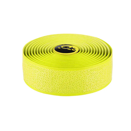 Rolled yellow Lizard Skins DSP V2 2.5mm Bar Tape