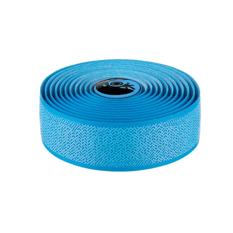 Rolled light blue Lizard Skins DSP V2 2.5mm Bar Tape