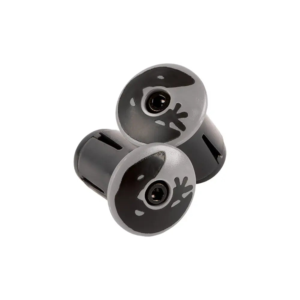 Black bar end plugs for Lizard Skins DSP V2 Tape