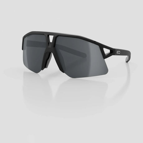 KOO Hype cycling sunglasses – Black Matt frame with Smoke lens