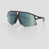 KOO Hype cycling sunglasses – Havana Matt frame with Petrol Mirror lens