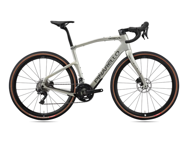 Pinarello bicycle on a white background
