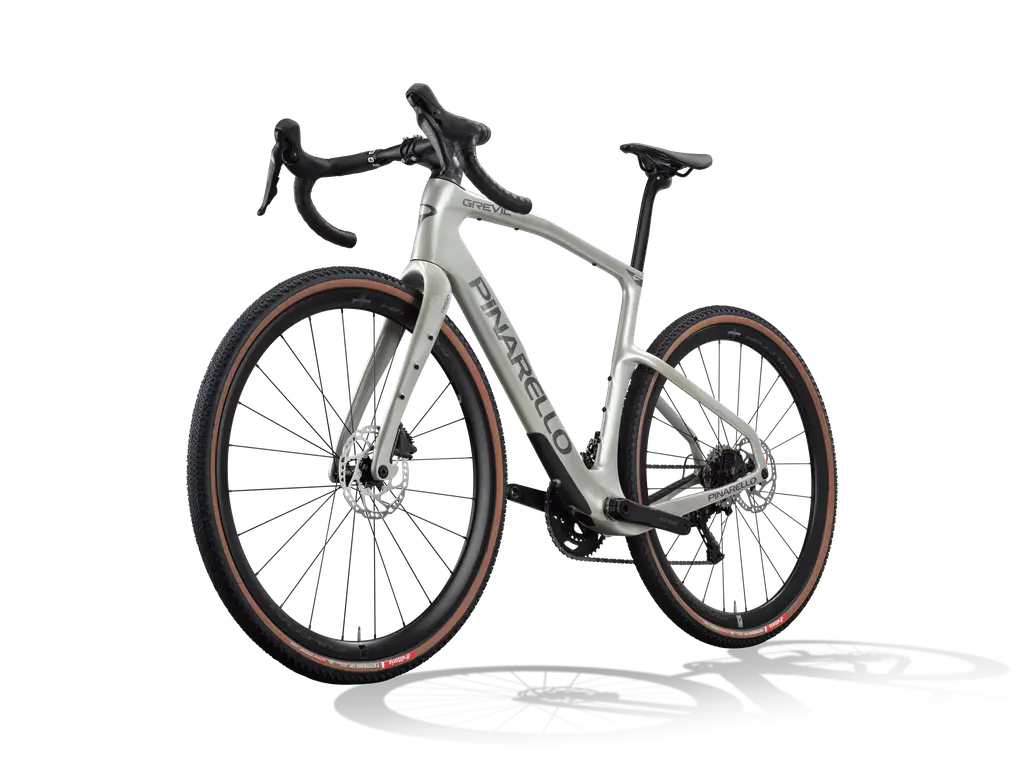 Pinarello bicycle on a white background