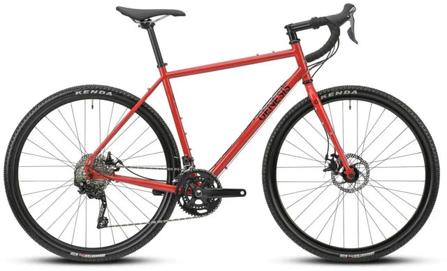 Croix De Fer 20 Red Gravel Bike - Billy Bilsland Cycles