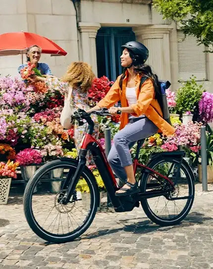 electric bike on a road