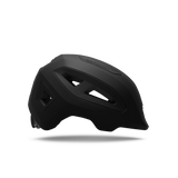 Giro Scamp II youth helmet in Matte Black, profile view facing right