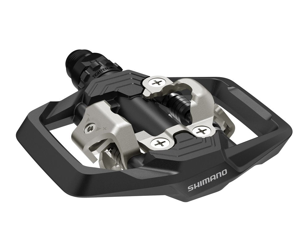 dual spd pedals Shimano ME700 SPD Dual Sided MTB Pedal