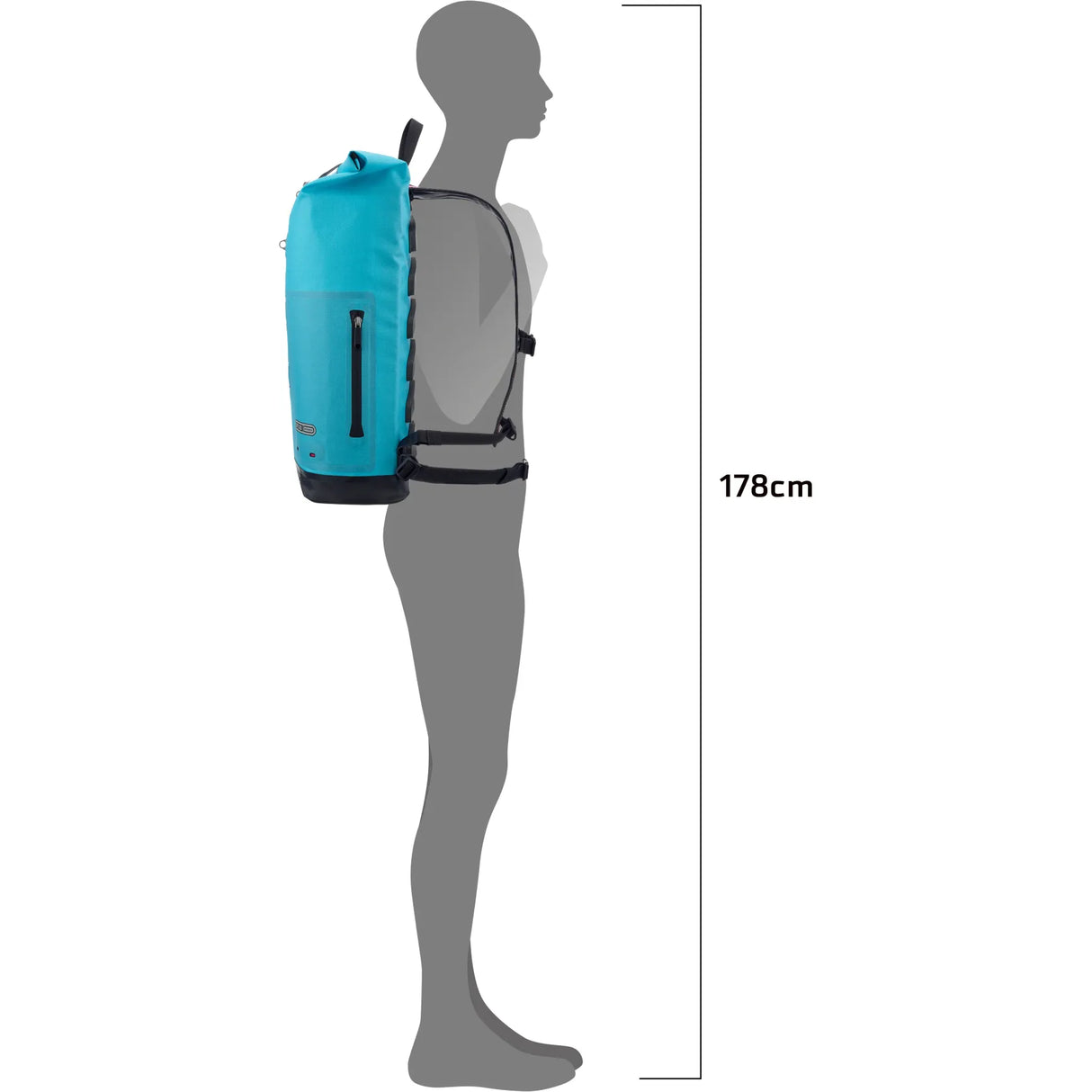 Ortlieb Commuter Daypack 21L - Cyber Blue / Cyber Pink