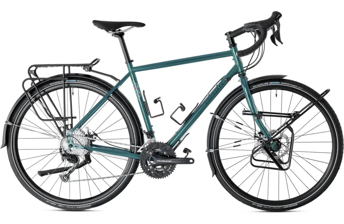 Touring on a gravel bike sale