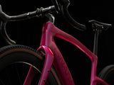 Lunar Bloom Pinarello Grevil F9 frame detail showing the head tube, top tube and down tube logo.