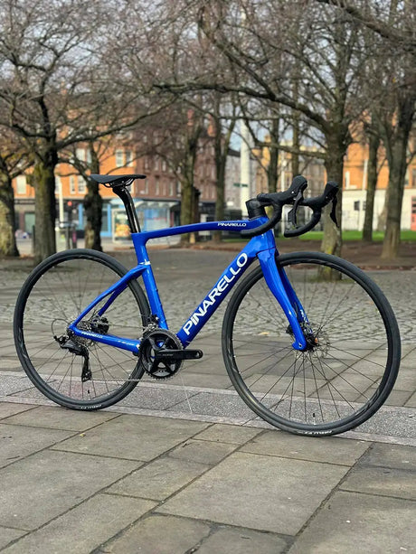 Pinarello F1 Disc Road Bike in urban setting