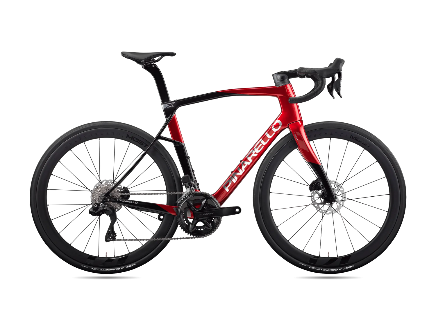 PINARELLO FP5 fp5の通販 楽天市場】pinarello 黒/赤 ロードバイク 自転車本体