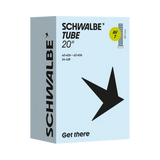 Schwalbe AV7 inner tube, 20 inch, Schrader valve 40mm, in packaging