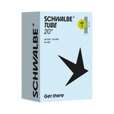 Schwalbe AV7 inner tube, 20 inch, Schrader valve 40mm, in packaging
