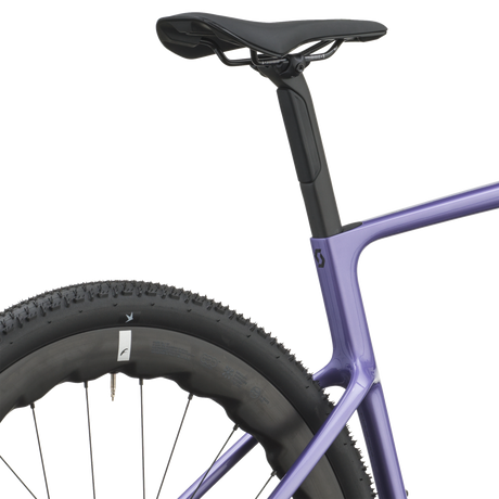 Scott Addict Gravel 10 2027 in blaze purple, Syncros Kildala saddle and seatpost
