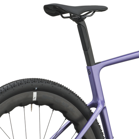 Scott Addict Gravel 10 2027 in blaze purple, Syncros Kildala saddle and seatpost