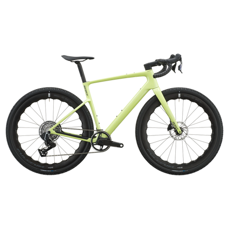 Scott Addict Gravel 20 2027 in mojito green, drive-side profile