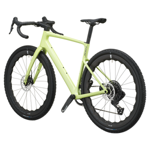 Scott Addict Gravel 20 2027 in mojito green, rear three-quarter view