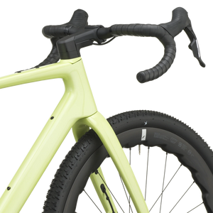 Scott Addict Gravel 20 2027 in mojito green, head tube and fork crown