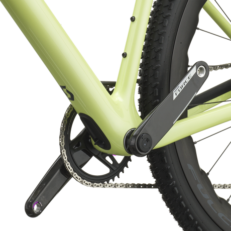 Scott Addict Gravel 20 2027 in mojito green, SRAM Force XPLR crankset with power meter