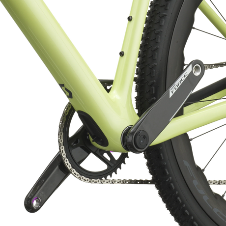 Scott Addict Gravel 20 2027 in mojito green, SRAM Force XPLR crankset with power meter