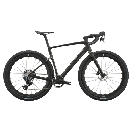 Scott Addict Gravel 20 2027 in watery black, drive-side profile