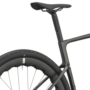 Scott Addict Gravel 20 2027 in watery black, saddle and seatpost