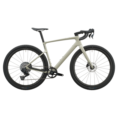 Scott Addict Gravel 30 2027 in agate grey, drive-side profile
