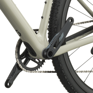 Scott Addict Gravel 30 2027 in agate grey, SRAM Rival XPLR crankset and bottom bracket