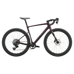 Scott Addict Gravel 30 2027 in mulberry purple, drive-side profile