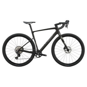 Scott Addict Gravel 40 2027 in carbon black, drive-side profile