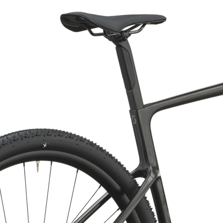 Scott Addict Gravel 40 2027 in carbon black, Syncros Kildala saddle and seatpost