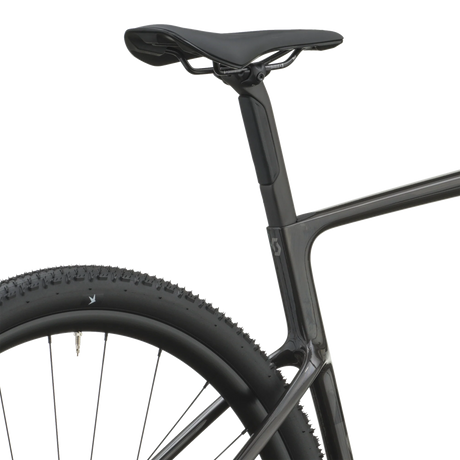 Scott Addict Gravel 40 2027 in carbon black, Syncros Kildala saddle and seatpost