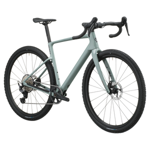 Scott Addict Gravel 40 2027 in iron grey, front three-quarter view