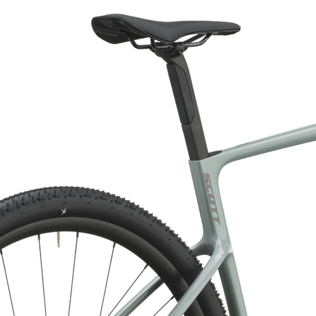 Scott Addict Gravel 40 2027 in iron grey, saddle and seatpost