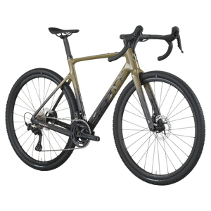 Bicycle on a white background