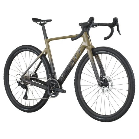 Bicycle on a white background