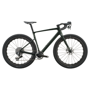Scott Addict Gravel Premium 2027 in watery green, drive-side profile