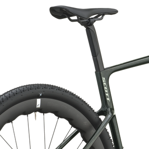 Scott Addict Gravel Premium 2027 in watery green, Syncros Kildala saddle and seatpost