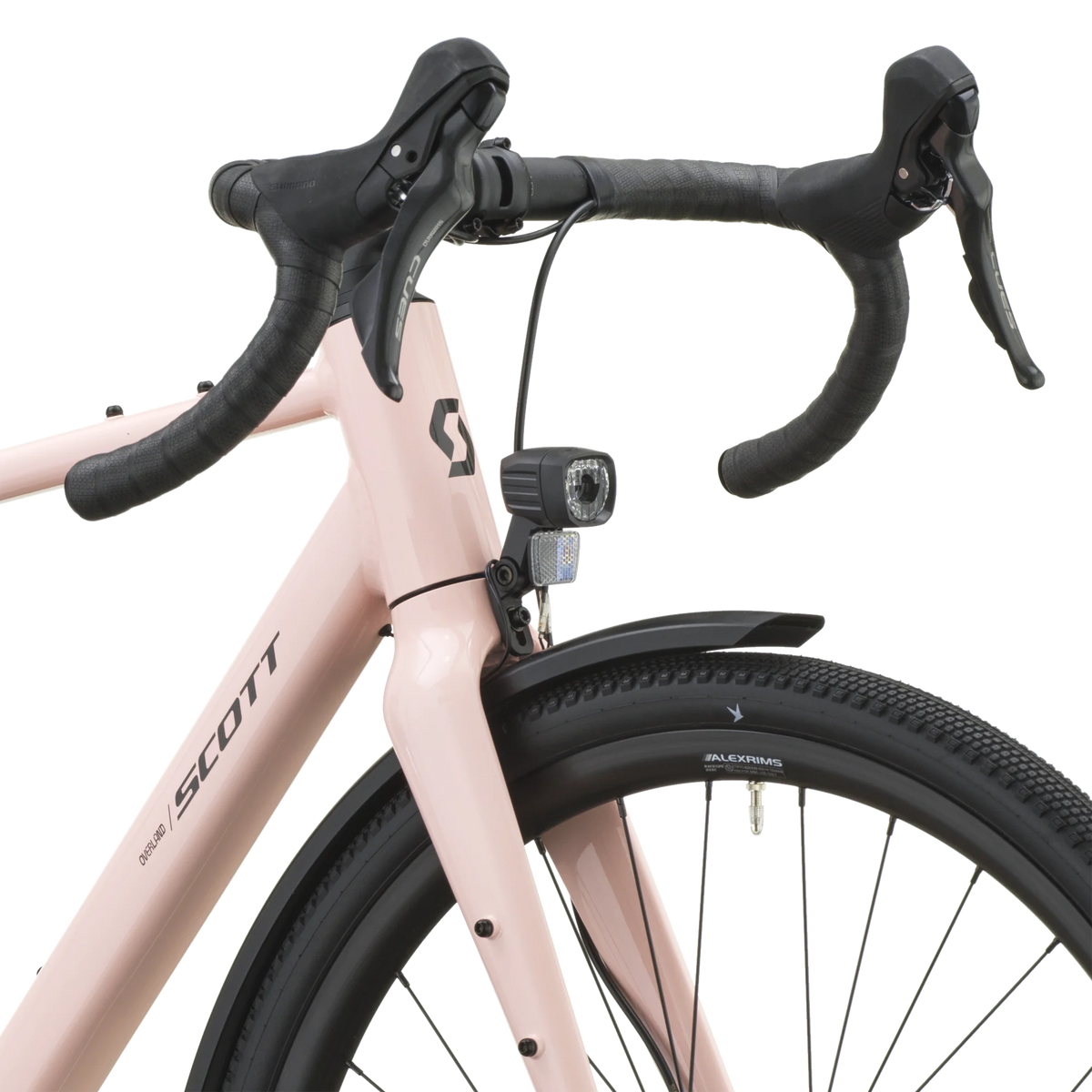 Scott Overland 30 gravel bike, dogwood pink