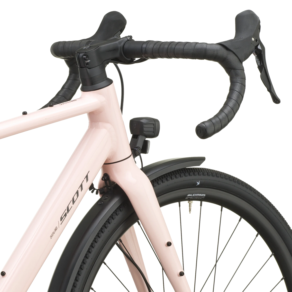Scott Overland 30 gravel bike, dogwood pink